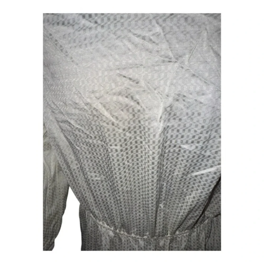 VTG‎ 80s JC Penny ivory nylon robe size small